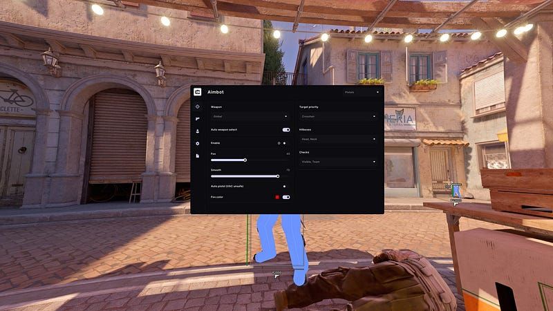 Cluster CS2 Cheat UI