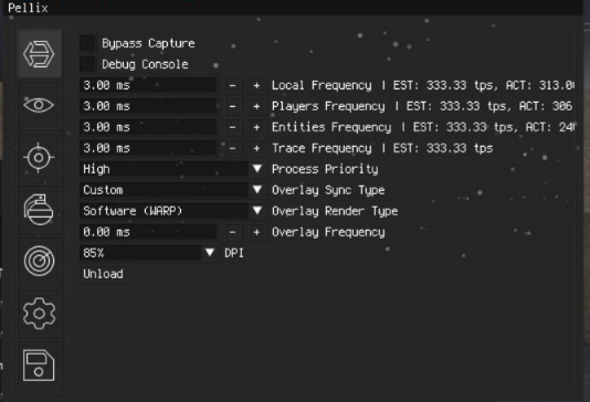 Pellix CS2 UI