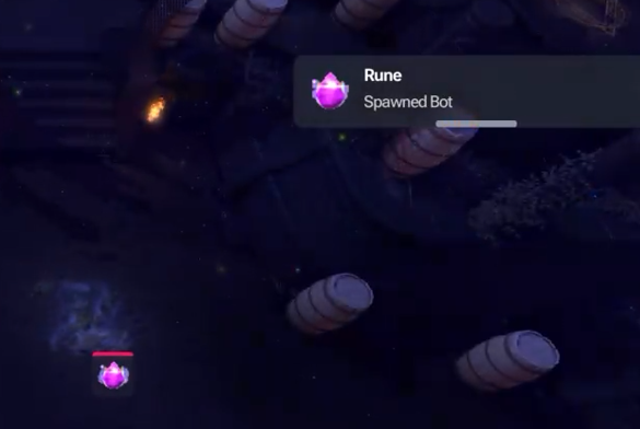 Visual scripts about NPCs and items in Melonity