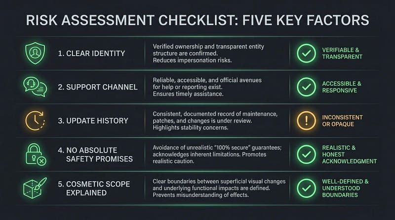 Dota 2 skin changer risk checklist for free and premium tools